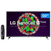 Imagem da promoção Smart TV 4K UHD NanoCell 50” LG 50NANO79SND - Wi-Fi Bluetooth Inteligência Artificial 3 HDMI