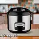 Panela Elétrica de Arroz Cadence -10- Copos Multisabores PAN203 Preta e Inox em oferta