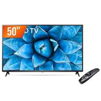 Imagem da promoção Smart TV LED 50" 4K UHD LG 50UN731C 3 HDMI 2 USB Wi-Fi Assitente Virtual Bluetooth