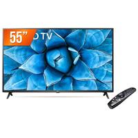 Imagem da promoção Smart TV LED 55" 4K UHD LG 55UN731C, 3 HDMI, 2 USB, Wi-Fi, Assistente Virtual e Bluetooth