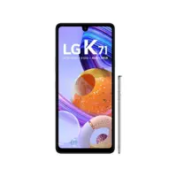 Smartphone LG K71 128GB White 4G Octa-Core - 4GB RAM 6,8” Câm. Tripla + Selfie 32MP Dual Chip em oferta na Magazine Luiza