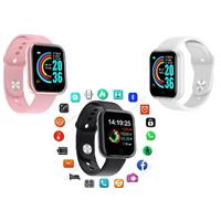 Imagem da promoção Relógio inteligente smartwatch d20 bluetooth monitor saúde preto - Smart Bracelet D20