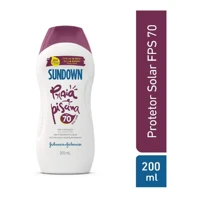 Imagem da promoção Protetor Solar Corpo e Rosto Praia e Piscina FPS 70 Sundown 200ml