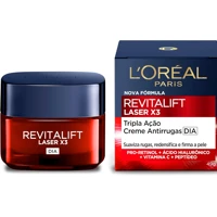 Imagem da Promoção L'oréal Paris Revitalift Laser X3, Creme Facial Anti-idade, Com Pro-xylane e Ácido Hialurônico, 50ml
