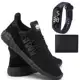 Tênis Conforto Caminhada Corrida Leve Fitness Academia + Carteira + Relógio - Ever Way em oferta