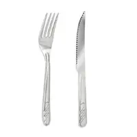 Jogo De Talheres Garfo Faca Inox 24 Peças Linha Goias - Univendas em oferta na Magazine Luiza
