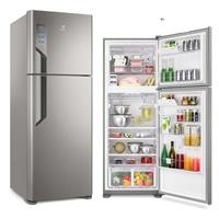 Imagem da promoção Geladeira/Refrigerador Electrolux Frost Free - Duplex Platinium 431L TF55S Top Freezer
