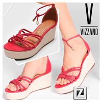 Imagem da promoção Sandália Vizzano Flatform Amarração Feminina