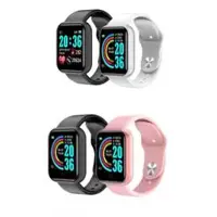 COMBO com 2 Relogio Inteligente Smartwatch Y68 em oferta na Magazine Luiza