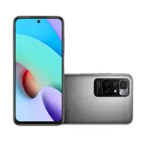 Smartphone Xiaomi Redmi 10 Tela 6.5" FHD+ 90Hz 4GB+64GB Câmera Quádrupla 50MP 5000mAh Cinza em oferta na Magazine Luiza