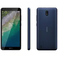 Smartphone Nokia C01 Plus 32GB Azul 4G Octa-Core - 1GB RAM Tela 5,45” Câm. 5MP + Câm. Selfie 5MP em oferta na Magazine Luiza