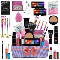 Imagem da promoção Kit Completo Maquiagem + Caixa Pra Presente Bz116 - Bazar na Web