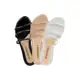 Kit 3 Rasteirinha Sandália Via Mariza Tiras Nude Branco e Preta em oferta