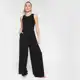 Macacão Pantalona Feminino Com Bolso Casual Conforto Leve - Vcut em oferta