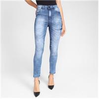 Imagem da promoção Calça Jeans Ecxo Skinny Bleach Feminina