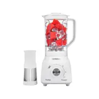 Liquidificador Mondial L-99-WG 2,2L Branco e Cinza - com Filtro 3 Velocidades 550W - 220v em oferta na Magazine Luiza