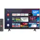 Smart TV 50” UHD 4K LED TCL 50P615 VA 60Hz - Android Wi-Fi Bluetooth HDR 3 HDMI 2 USB em oferta