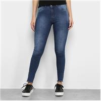 Imagem da promoção Calça Jeans Skinny Ecxo Barra Desfiada Feminina