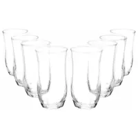 Jogo de Copos de Vidro 8 Peças 360ml - Nadir Opera Long Drink em oferta na Magazine Luiza