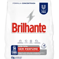 Imagem da promoção Detergente em Pó Brilhante Sem Perfume 4kg