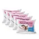 Kit 5 Travesseiros Percal 200 Fios - 100% Algodão - LAURABABY em oferta