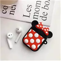 Imagem da promoção Kit Fone de Ouvido Sem Fio Branco com Capa Minnie Silicone - TWS