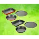 Conjunto de Assadeiras 3 Peças Milano Vermelha Em Aço Carbono - Basic+ em oferta
