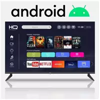 Imagem da promoção Smart TV LED 32" HD HQ Conversor Digital Externo 3 HDMI 2 USB WI-FI Android 11 Design Slim