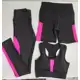 Conjunto de Academia Com 3 Peças Shorts Calça e Top - BRAS AQUI em oferta