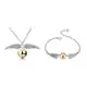 Kit Pulseira e Colar Pomo de Ouro Harry Potter em oferta