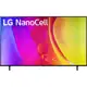 Smart TV 55'' LG 55NANO80 4K NanoCell 4x HDMI 2.0 Inteligência Artificial ThinQ AI Smart Magic Googl em oferta