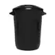 Cesto fechado grande 30 litros com tampa resistente jaguar em oferta