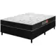 Cama Box Casal (Box + Colchão) Plumatex - 55cm de Altura Plumaspuma Alfa em oferta