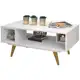 Mesa de Centro de Madeira Pés Palito Retrô 45 - Olivar Móveis em oferta