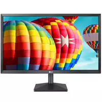 Imagem da promoção Monitor LG 23.8' IPS, Full HD, HDMI, VESA, Ajuste de Ângulo - 24MK430H