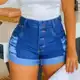 Short jeans Feminino Cintura Alta Bermuda Jeans Feminina - Atacado da Moda em oferta