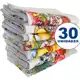 Pano De Prato Estampado Bainha Atacado Kit Com 30 Peças - Rubber Store em oferta
