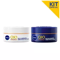 Imagem da promoção Kit Q10 Plus C - Creme Facial Antissinais Dia NIVEA Q10 Plus C FPS15 50ml + NIVEA Creme Facial Antis