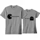 Kit Camiseta Para Casal Combinando Pacman - LOJA BOBKIN em oferta