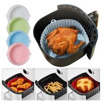 Imagem da promoção Cesto de Silicone Redondo Air Fryer e Forno Forma para Fritadeira Elétrica com Alça