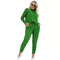 Imagem da promoção Conjunto Feminino Blusa Manga Longa Calça Jogger Viscolycra - Gisele Freitas