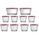 Conjunto de Tigelas de Vidro 10 Peças Copo Americano em oferta