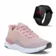 Tênis Academia Feminino Caminhada + Relógio Digital LED Esportivo - It Shoes em oferta