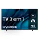 Smart TV Samsung 43" Crystal UHD 4K 43CU8000 2023 Design AirSlim Painel Dynamic Crystal Color Tela em oferta