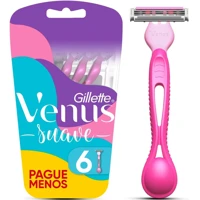 Imagem da promoção Gillette Venus Suave Aparelho de Depilação Descartável com Aloe 6 Uds