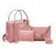 Kit com 3 Bolsas Femininas – Tote, Tiracolo e Carteira em oferta