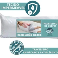 Imagem da promoção Travesseiro De Corpo Body Pillow 40cm X 1,30m xuxão COM ZIPER