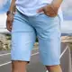 Bermuda Jeans Shorts Masculinos Alta Qualidade Com Elastano Sport Loja de Fábrica em oferta