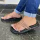 Sandália Papete Feminina Birken Tiras Coloridas em oferta