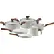 Mimo Style, Conjunto de 6 Panelas Pratic Cook Marmol Compatível com Fogão por Indução em oferta